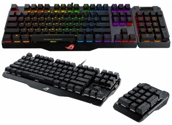 Asus Rog Claymore Aura Sync Mechanical Cherry MX Red